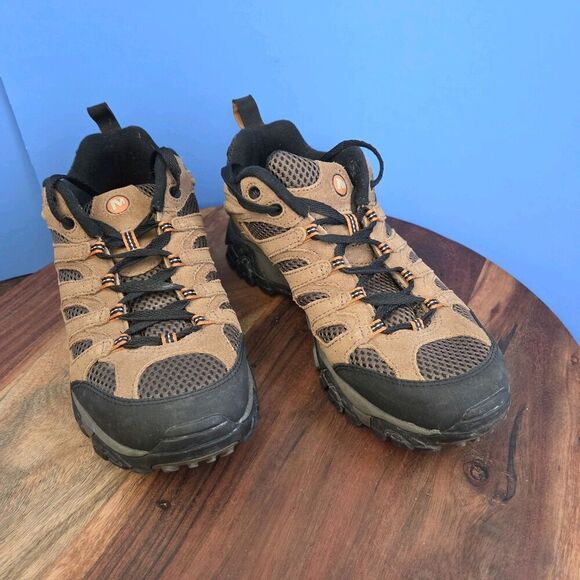 Merrell Moab 2 Ventilator Low Hiking Shoe Earth Brown Trail Boot Men's 9 J87729 - Picture 10 of 10